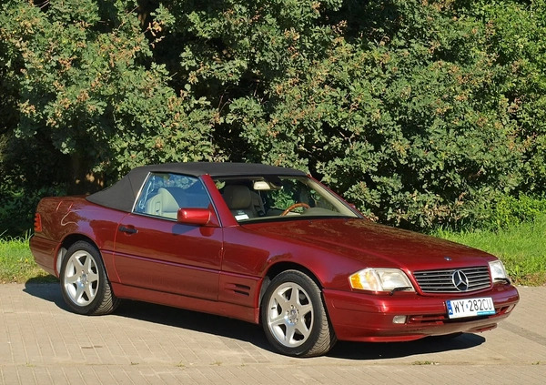 Mercedes-Benz SL cena 80000 przebieg: 115000, rok produkcji 1997 z Warszawa małe 781